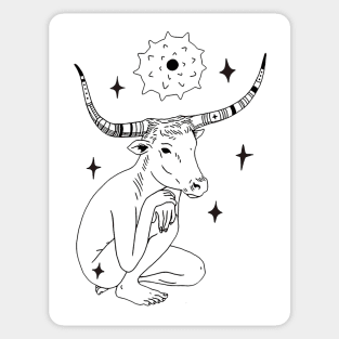 STARS BULL Sticker